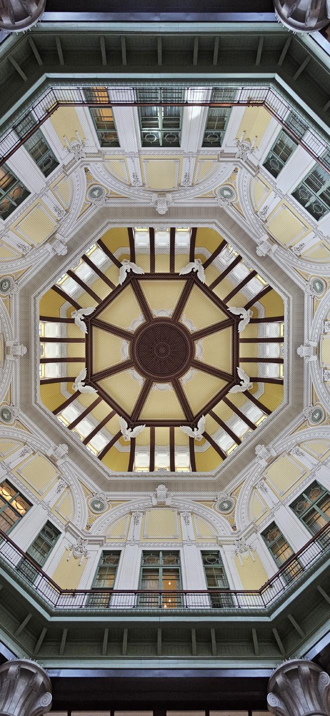 Tokyo Station ceiling